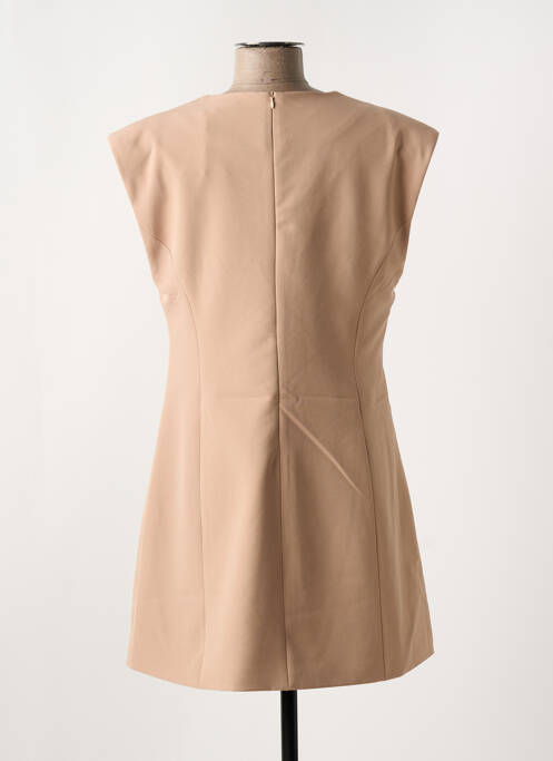 Robe courte beige CIVICO 1 pour femme