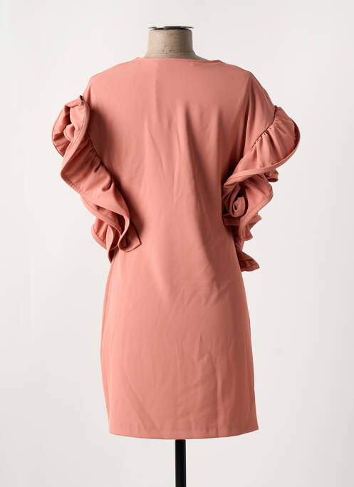 Robe courte orange ANGELA DAVIS pour femme