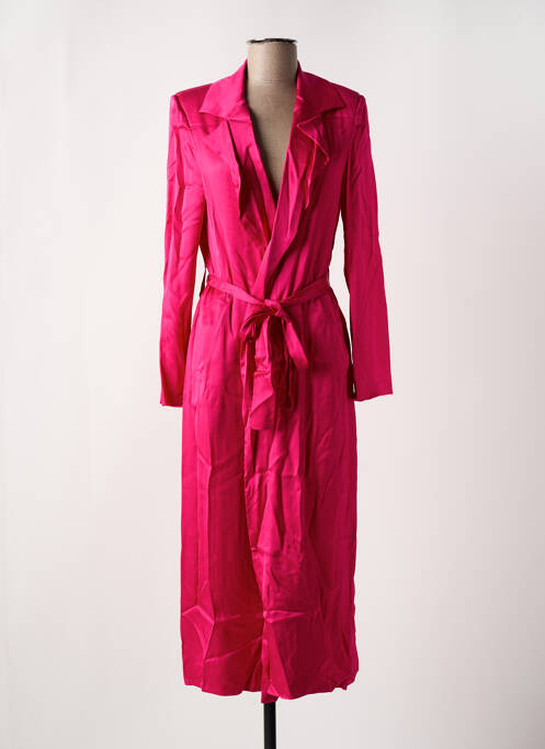 Robe longue rose ANGELA DAVIS pour femme