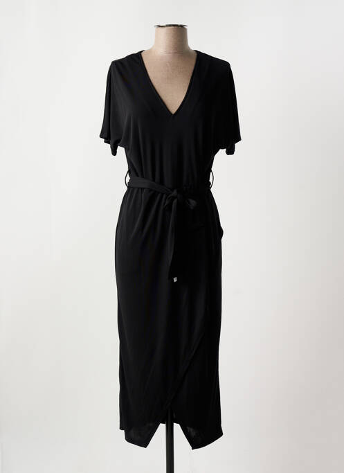 Robe mi-longue noir DIANA GALLESI pour femme