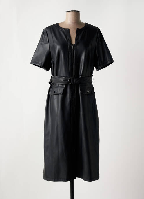 Robe mi-longue noir DIANA GALLESI pour femme