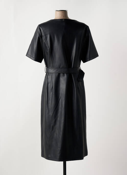 Robe mi-longue noir DIANA GALLESI pour femme