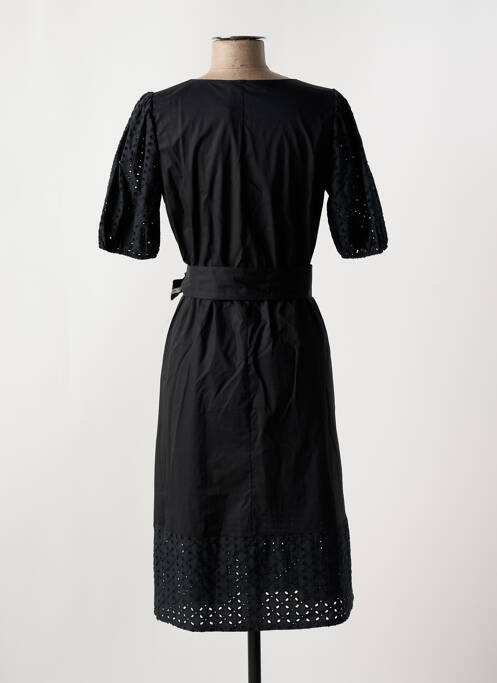 Robe mi-longue noir DIANA GALLESI pour femme