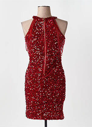 Robe courte sans manche sans manche rouge CIVICO 1 femme