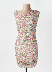 Robe courte jaune LUMINA pour femme seconde vue