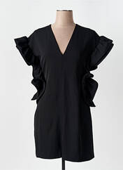 Robe courte noir ANGELA DAVIS pour femme seconde vue