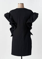 Robe courte noir ANGELA DAVIS pour femme seconde vue