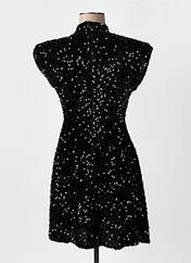 Robe courte noir ANGELA DAVIS pour femme seconde vue
