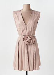 Robe courte rose KING KONG pour femme seconde vue