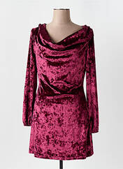 Robe courte rouge ANGELA DAVIS pour femme seconde vue