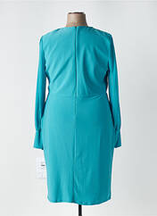 Robe mi-longue bleu clair FASHION NEW YORK pour femme seconde vue
