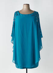 Robe mi-longue bleu FASHION NEW YORK pour femme seconde vue