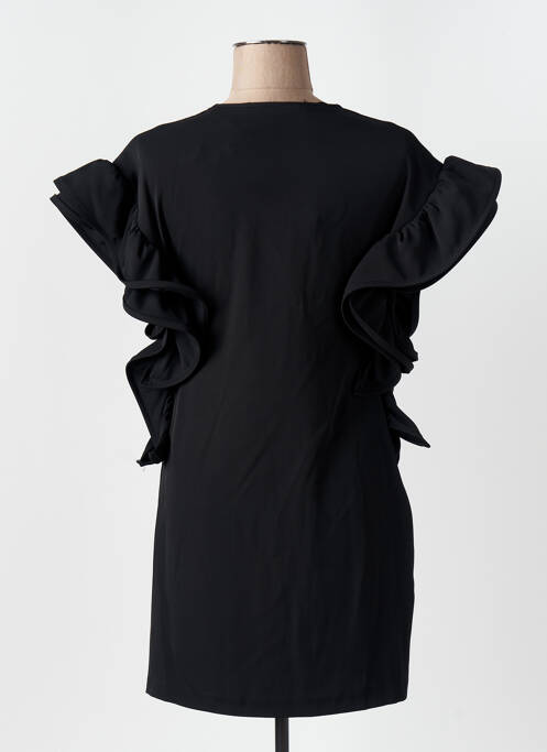 Robe courte noir ANGELA DAVIS pour femme