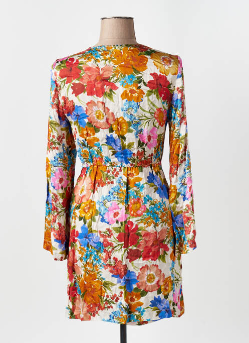 Robe courte orange ANGELA DAVIS pour femme