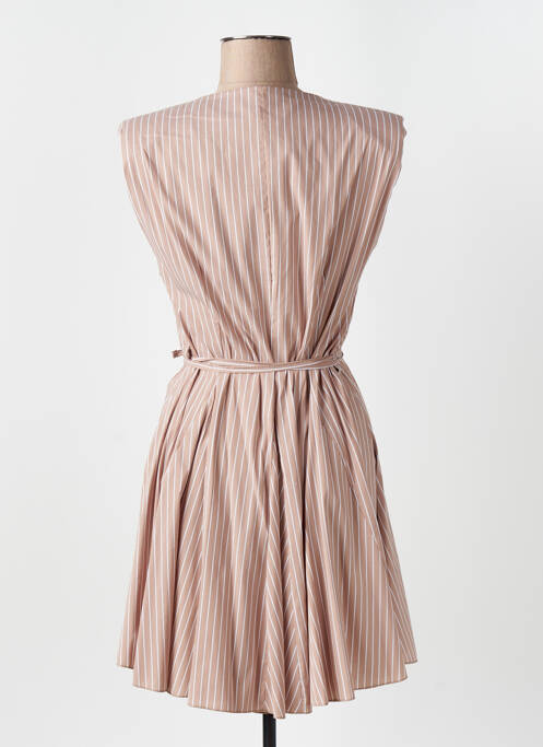 Robe courte rose KING KONG pour femme