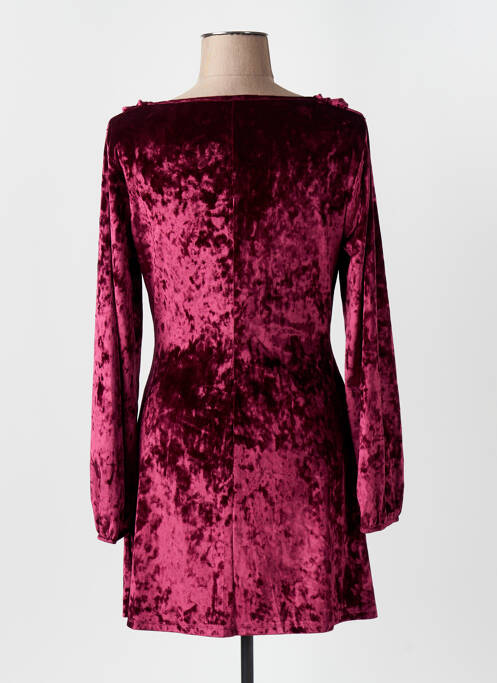 Robe courte rouge ANGELA DAVIS pour femme