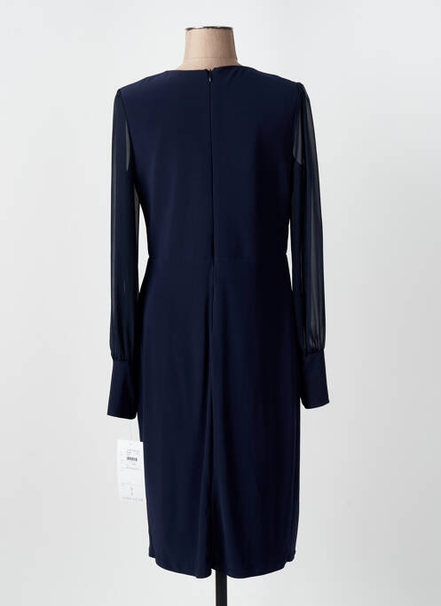 Robe mi-longue bleu FASHION NEW YORK pour femme