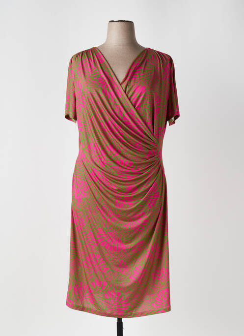 Robe mi-longue vert DIANA GALLESI pour femme