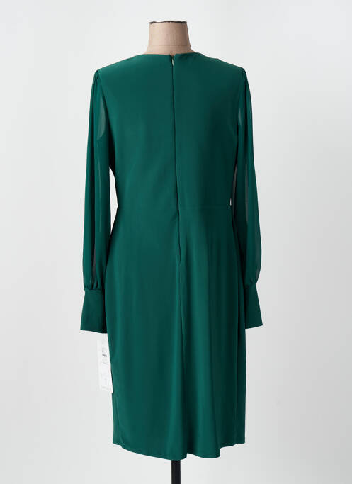 Robe mi-longue vert FASHION NEW YORK pour femme
