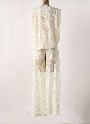 Ensemble pantalon bas pantalon beige ANGELA DAVIS femme