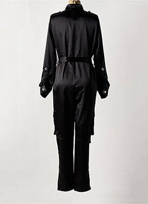 Combi-pantalon manches longues noir DE ROYAL femme