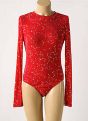 Body lingerie rouge CHANCE OFF pour femme seconde vue