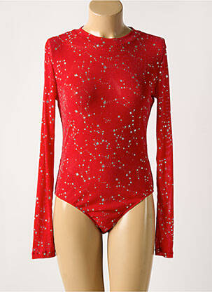 Body lingerie rouge CHANCE OFF pour femme