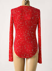 Body lingerie rouge CHANCE OFF pour femme seconde vue