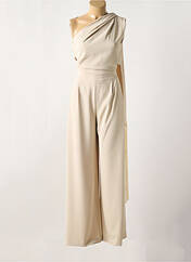 Combi-pantalon beige ANGELA DAVIS pour femme seconde vue