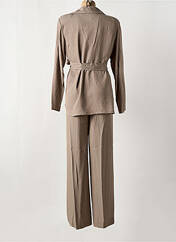 Ensemble pantalon marron ANGELA DAVIS pour femme seconde vue