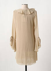 Robe courte beige LUMINA pour femme seconde vue