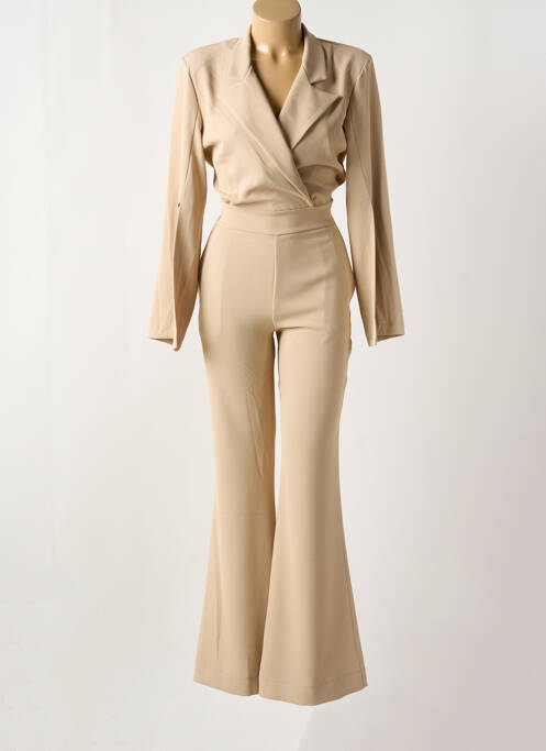 Combi-pantalon beige ANGELA DAVIS pour femme