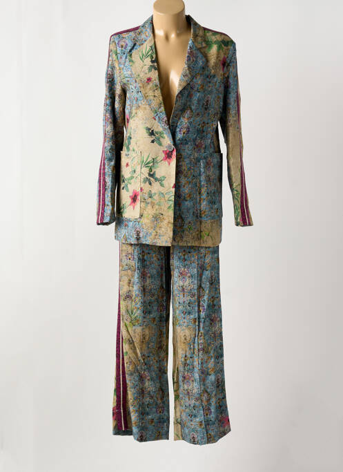 Ensemble pantalon bleu ANGELA DAVIS pour femme