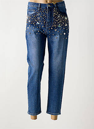Jeans coupe slim taille normale taille normale bleu ALTAMIRA femme