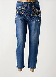 Jeans coupe slim taille normale taille normale bleu ALTAMIRA femme