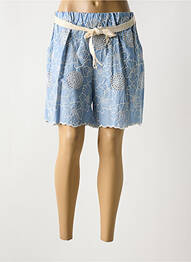Short taille normale taille normale bleu ALTAMIRA femme