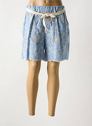 Short taille normale taille normale bleu ALTAMIRA femme