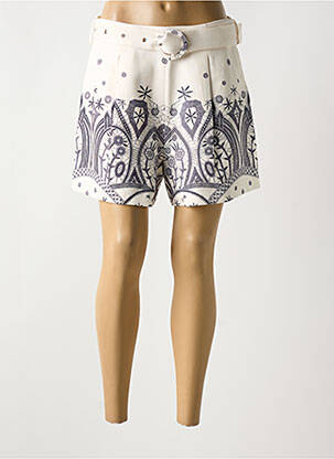 Short taille normale taille normale beige CIVICO 1 femme