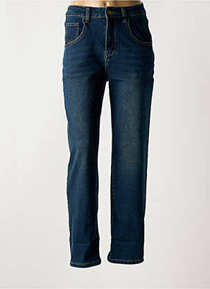 Jeans coupe slim stretch taille normale bleu CHANCE OFF femme