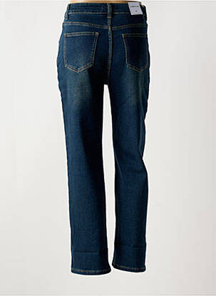 Jeans coupe slim stretch taille normale bleu CHANCE OFF femme