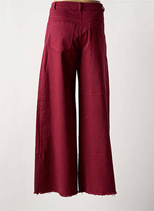 Jeans coupe large taille normale taille normale rouge CIVICO 1 femme