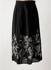 Jupe longue noir ANGELA DAVIS pour femme seconde vue