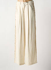 Pantalon droit beige LUMINA pour femme seconde vue