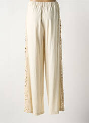 Pantalon droit beige LUMINA pour femme seconde vue