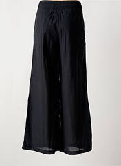 Pantalon large noir ANGELA DAVIS pour femme seconde vue