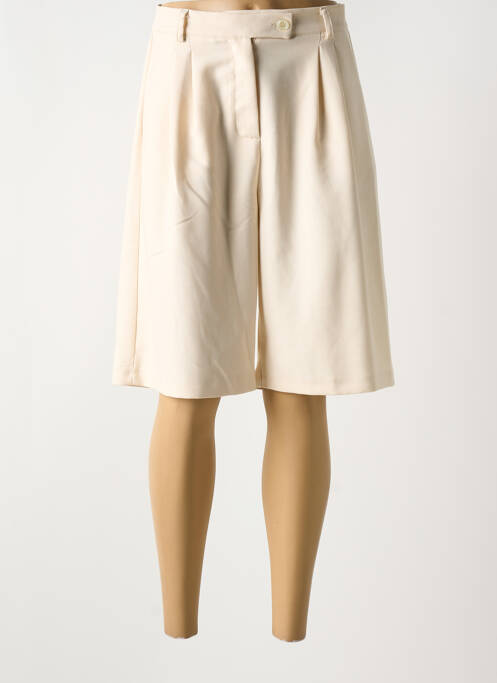 Bermuda beige ANGELA DAVIS pour femme