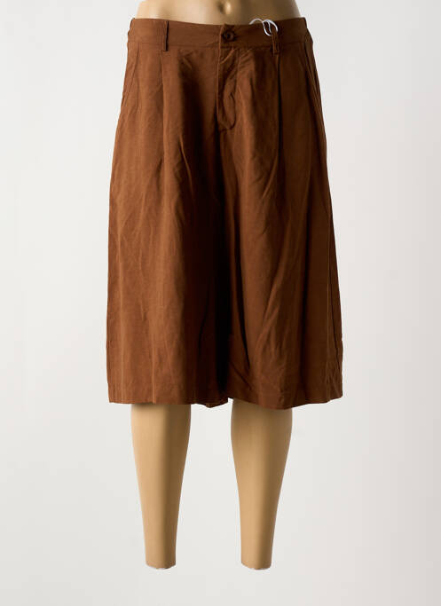 Bermuda marron ALTAMIRA pour femme