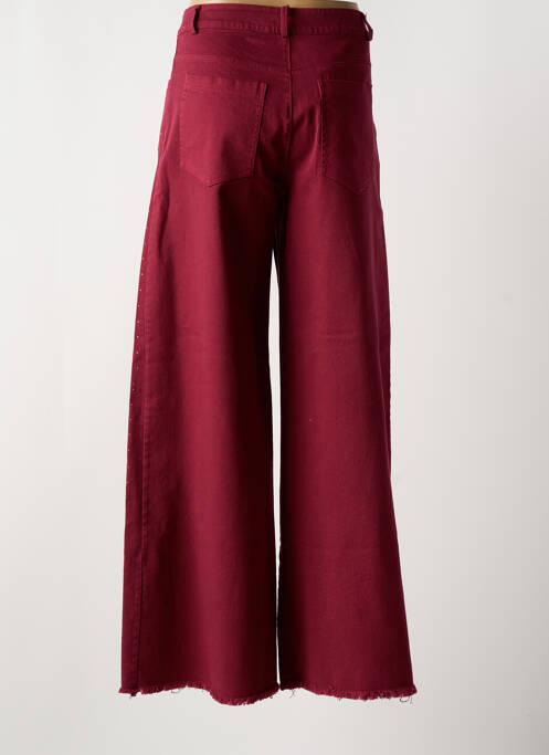 Jeans coupe large rouge CIVICO 1 pour femme