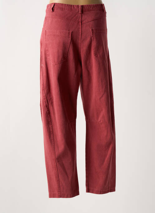 Jeans coupe large rouge CIVICO 1 femme