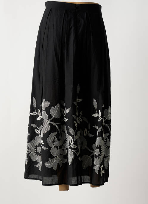 Jupe longue noir ANGELA DAVIS femme